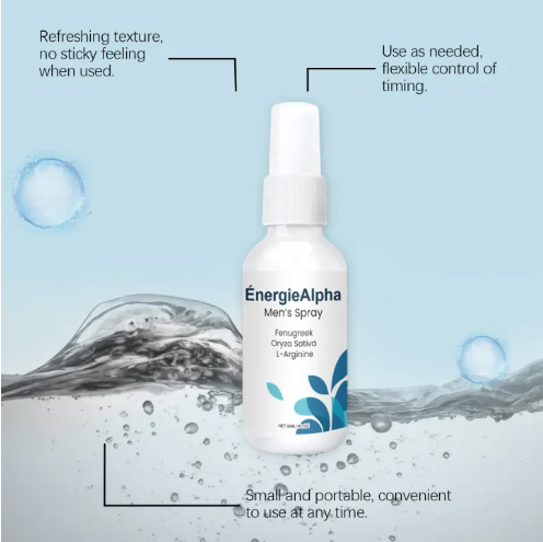 Energie Alpha – Energy Support ৩০মিলি আলফা এনার্জাইজিং স্প্রে পুরুষদের জন্য সক্রিয় শক্তি পুনরুদ্ধারের যত্ন স্প্রে ভেষজ স্বাস্থ্য সুরক্ষা জীবনীশক্তি বর্ধক পুরুষ